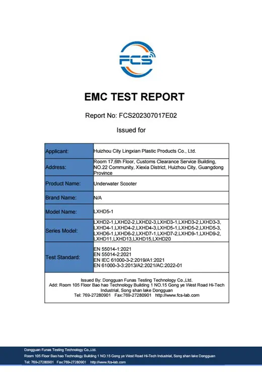 EMC Test Report