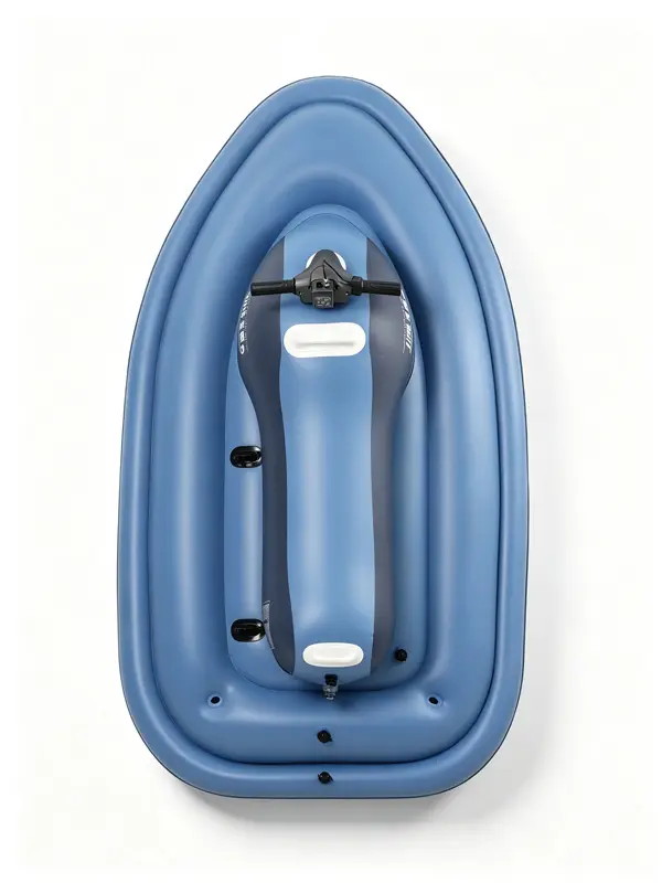 LXMT002 electric inflatable boat for water sports and recreation
